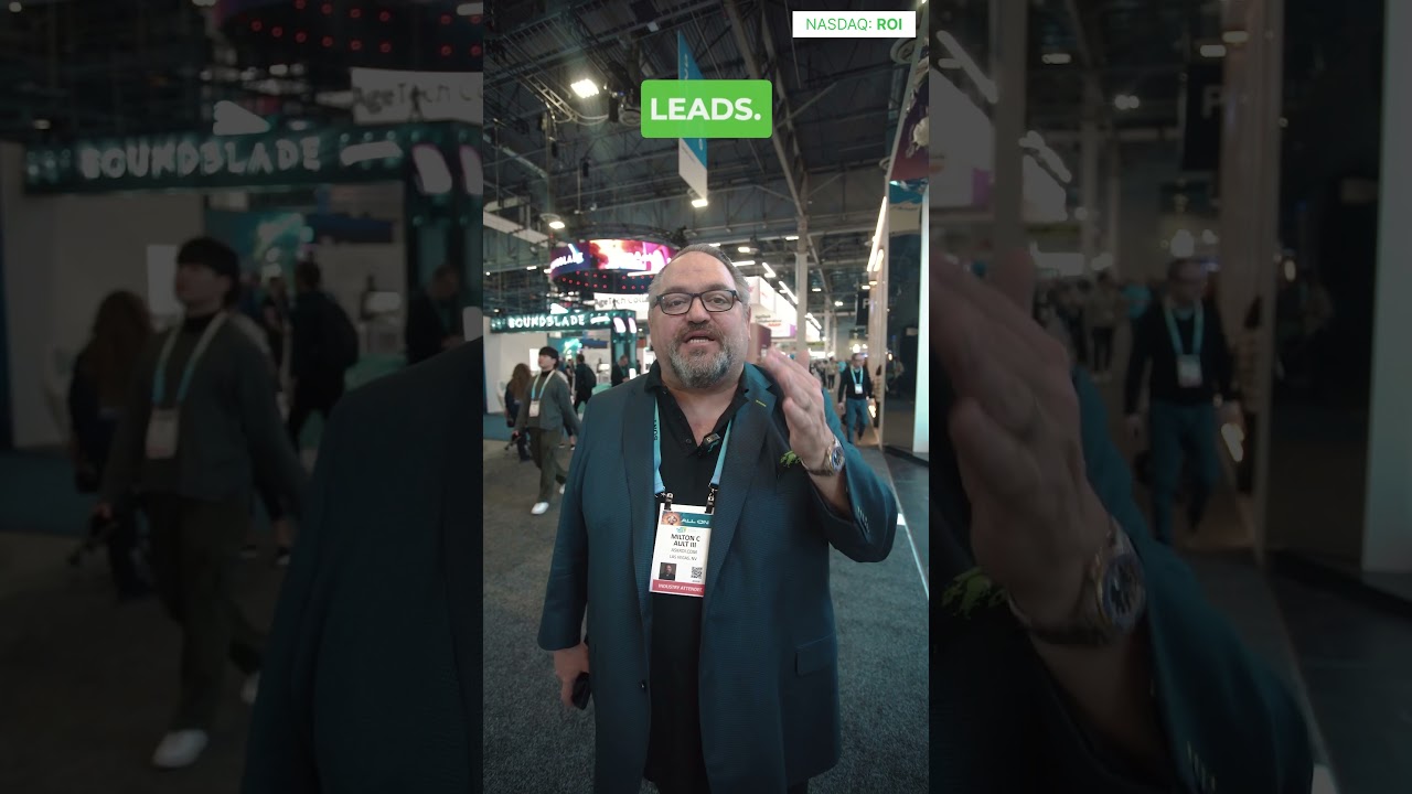 Why is askROI at CES? Everyone will need generative AI. It's not the future, it's NOW. Sign Up!