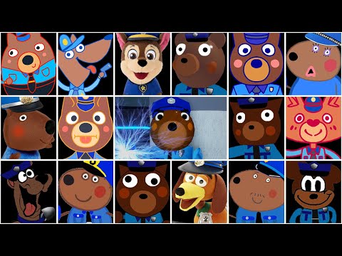 ROBLOX Piggy 2 NEW Officer DOGGY ALL JUMPSCARES INFECTEDDEVELOPER'S PIGGY!