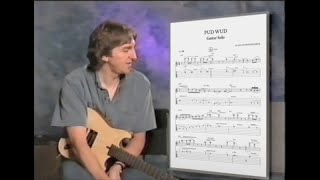 'Pud Wud' Guitar Solo Transcription — Allan Holdsworth — Sand