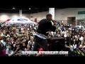 J. Cole Performs Who Dat at Funk Flex Car Show