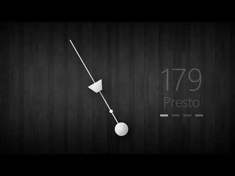 BPM 179 Tempo Metronome（メトロノーム）4/4 拍子 テンポ