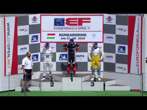 Euroformula Open 2018 ROUND 4 HUNGARY - Hungaroring Race 2 ITALIANO