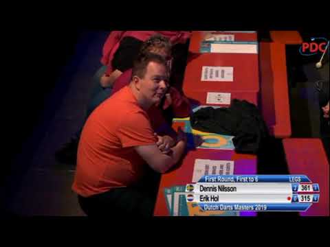 2019 Dutch Darts Masters Round 1  Nillsson vs Hol