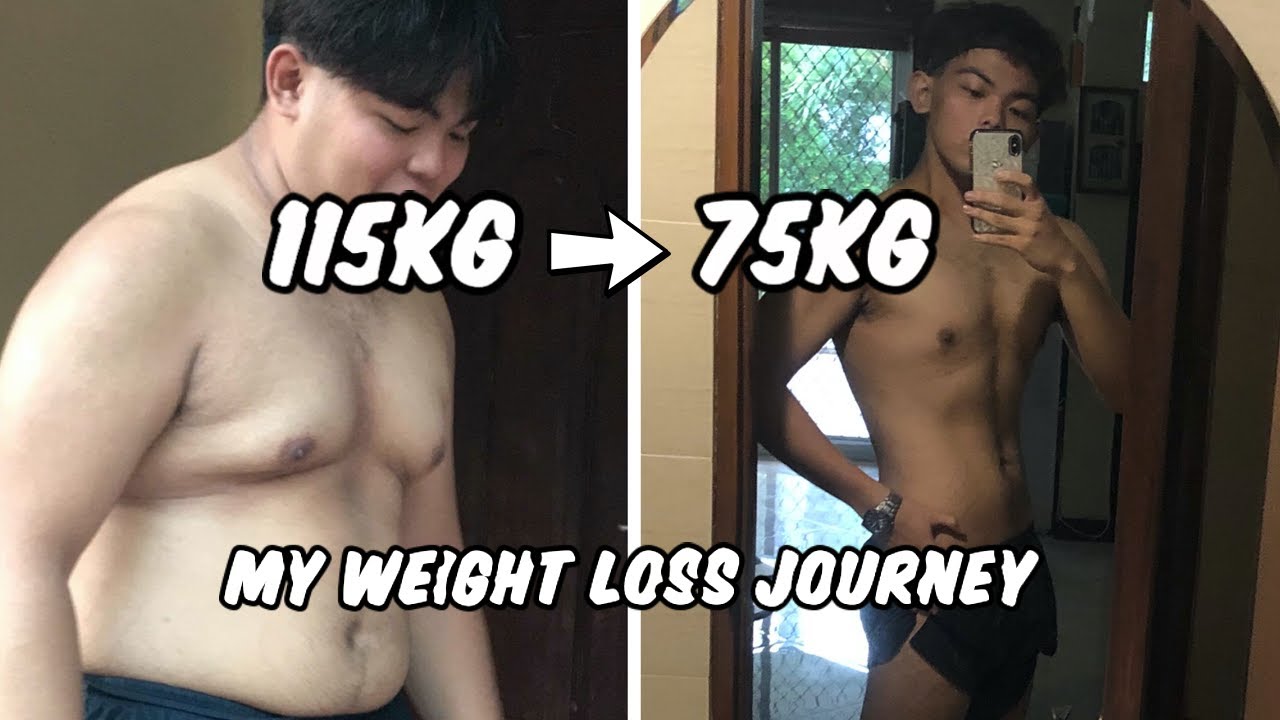 My -40kg weight loss journey | From 115kg to 75kg in 4 months