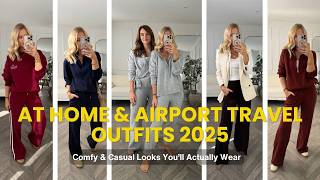At Home & Travel Outfits 2025. Comfy Casual Looks For Everyday with St