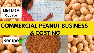 COMMERCIAL PEANUT RECIPE with Costing and Pricing | Starting a Peanut Business in Nigeria