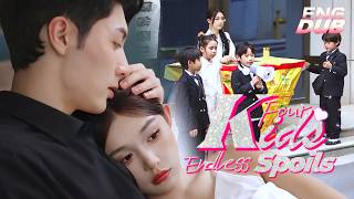 FULL💗Four kids down the mountain to find Dad—CEO begs with red eyes: “Take my life, just stay” #fyp