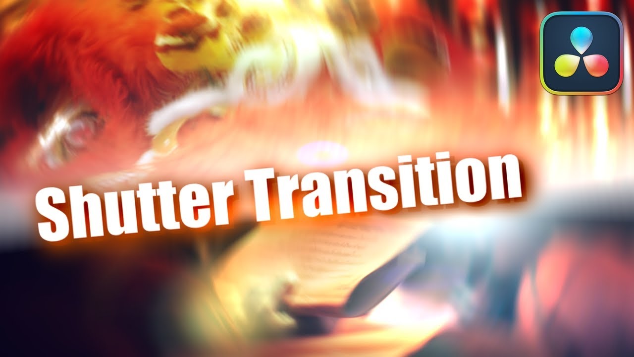 シャッター/フラッシュトランジションのやり方【DaVinci Resolve18.5】