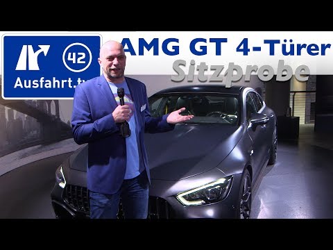 Sitzprobe 2018 Mercedes-AMG GT 4-Türer Coupé