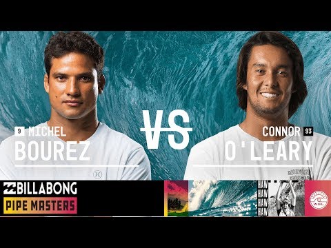 Michel Bourez vs. Connor O'Leary - Round Three, Heat 4 - Billabong Pipe Masters 2018