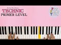 Harmonic Intervals P 14 Bastien Piano Basics Primer Level Technic