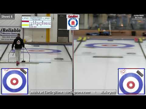 Krysta Hilker vs. Kellie Stiksma - Draw 1 - Curling Stadium Alberta Curling Series 5
