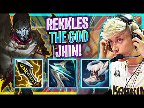 REKKLES IS A GOD WITH JHIN! | FNC Rekkles Plays Jhin ADC vs Ashe!  Season 2023
