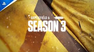 BATTLEFIELD 6 - Bande-annonce de gameplay de la Saison 3 - 4K | PS5