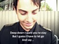 Darin - I'll be alright + Lyrics 