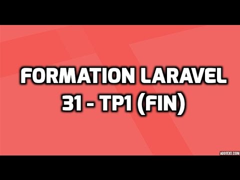 Formation Laravel 5 31 Design Raccourcisseur d URLS Partie 6 6