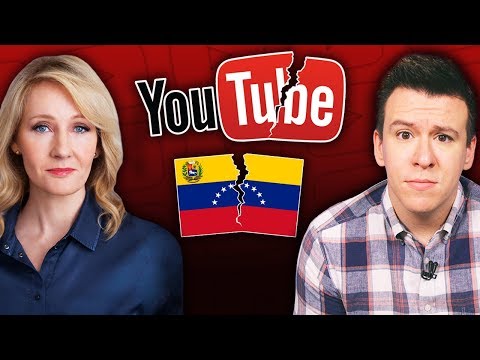 J.K. Rowling Promotes Fake News, YouTuber Loses Scholarship Over Video, and Venezuela In Chaos