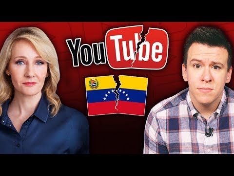 J.K. Rowling Promotes Fake News, YouTuber Loses Scholarship Over Video, and Venezuela In Chaos Video