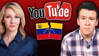 J.K. Rowling Promotes Fake News, YouTuber Loses Scholarship Over Video, and Venezuela In Chaos