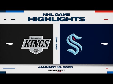 NHL Highlights | Kings vs. Kraken - January 18, 2025