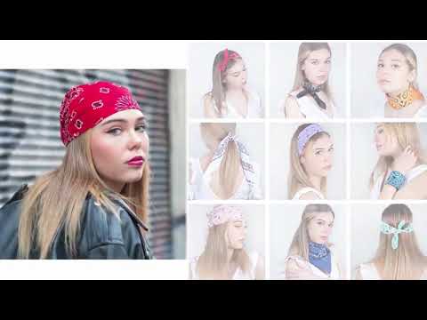 Paisley bandana headwear hair bands scarf neck wrist wrap ba...