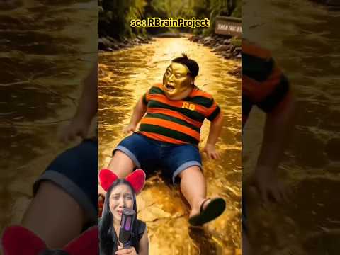 Gara-gara topeng, semua air berubah jadi emas 😱😱‼️