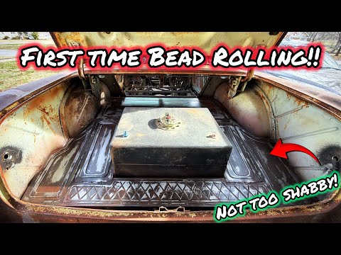 Bead Rolling!! Testing my patience.. High Class Trash Rat Rod Build Off Pt. 6