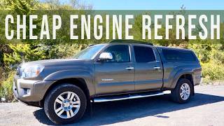 Changing Old Spark Plugs On My 2nd Gen Toyota Tacoma