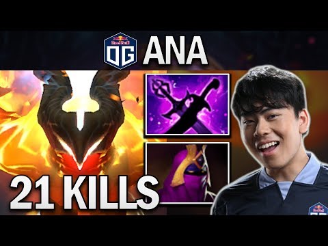 THE GAME THAT OG.ANA DESTROYS SHADOW FIEND IN MIDLANE USING PHOENIX - DOTA 2 PRO