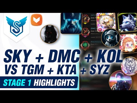Stage 1 Highlights - SKY + DMC + KoL VS TGM + KTA + syz - The Ants: Underground Kingdom [EN]