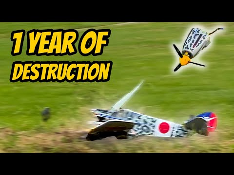 Our WORST RC Plane Crashes 2023