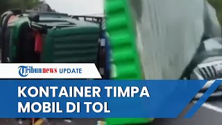 Download lagu Kronologi Kontainer Timpa Mobil yang Tewaskan Bos Indomaret di Tol Cipularang, Sopir Kini Kabur mp3