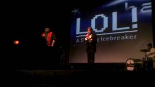 Stormin Norman is introduced on stage