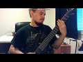Nile - When My Wrath Is Done (Guitar cover)