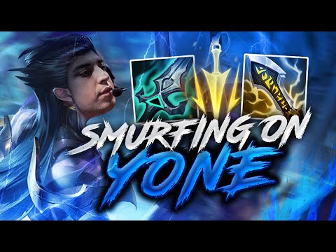 Smurfing on Yone in 1000 LP Challenger | Clean Gameplay | Sertuss