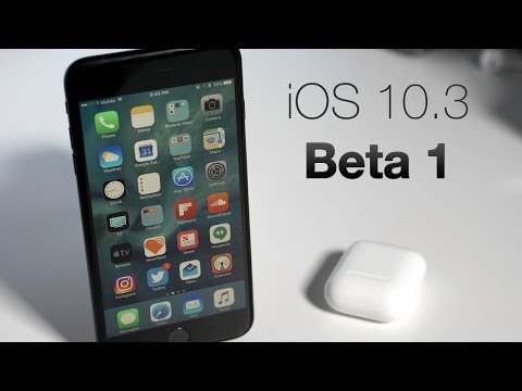 iOS 10.3 Beta 1 - What's New?