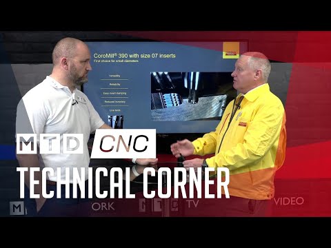 Sandvik Coromant Coromill 390 review - 90 degree milling cutters