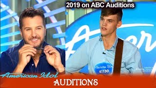 Colby Swift 17 years old “Cast No Stones” UNPOLISHED BUT GREAT  | American Idol 2019 Auditions
