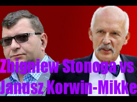 Zbigniew Stonoga masakruje Janusza Korwin-Mikkego