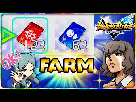 How to Farm 999 Zeal and Gratitude — Inazuma Eleven Victory Road New Possibilities Red & Blue Cards