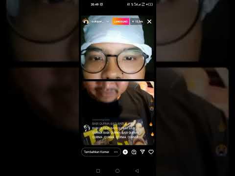 Live Instagram Coki Pardede dan Tretan Muslim