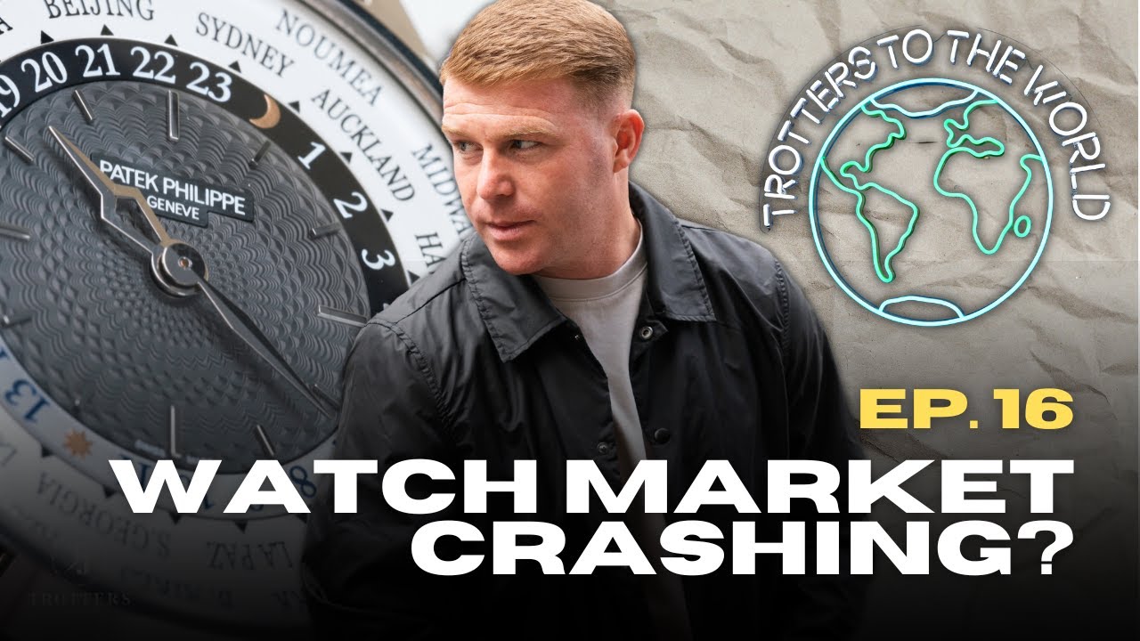 Watch video Addressing Watch Market Crash Rumours, Patek Philippe 'World Time' & More | Trotters to the World Now Addressing Watch Market Crash Rumours, Patek Philippe 'World Time' & More | Trotters to the World