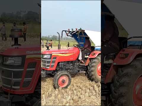 Mahindra tractor baler|Tractor videos| Tractor stunts #shorts #viralvideo #trending #ytshort