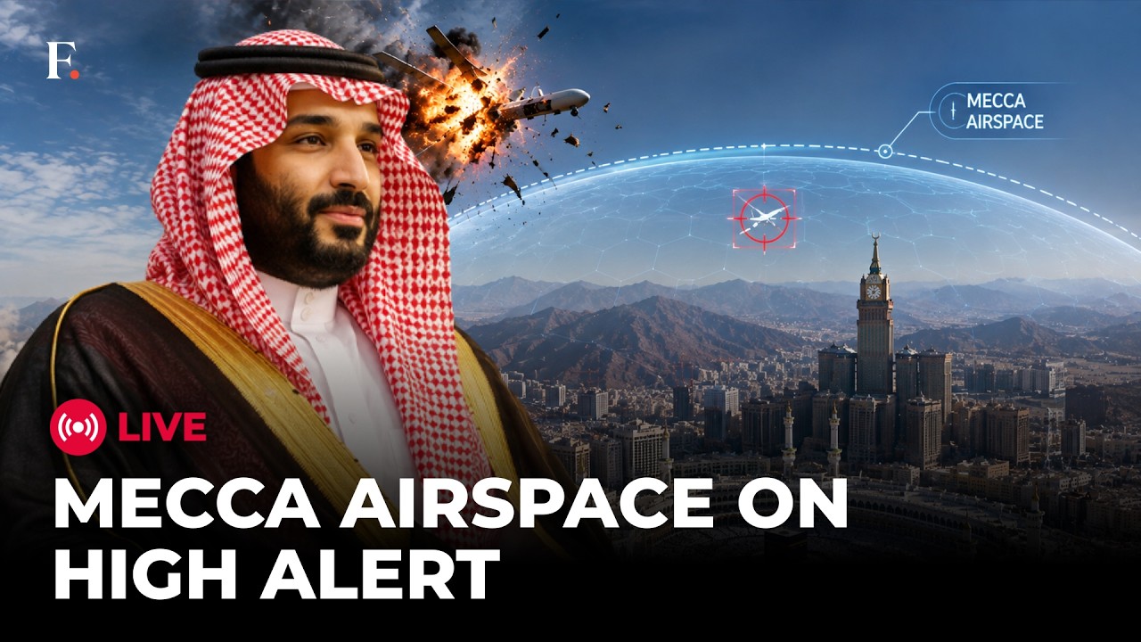 BREAKING: Houthi Drone Destroyed Near Mecca Airspace | Saudi Arabia Issues Warning | LIVE