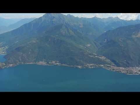 Monte Bregagno - panorama del lago di Como