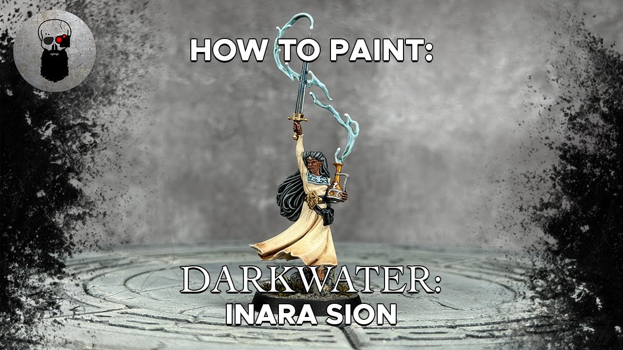 Contrast+ How to Paint: Darkwater – Inara Sion, The Cleansing Blade