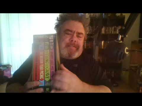 Unboxing hardback collection of EC comics