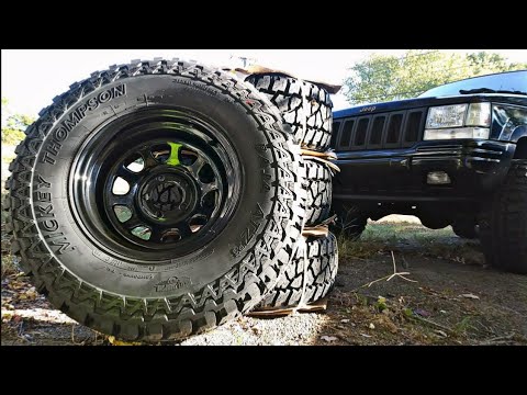 JEEP ZJ WHEEL & TIRE COMBO (31 × 10.50 MICKEY THOMPSON BAJA ATZ P3)