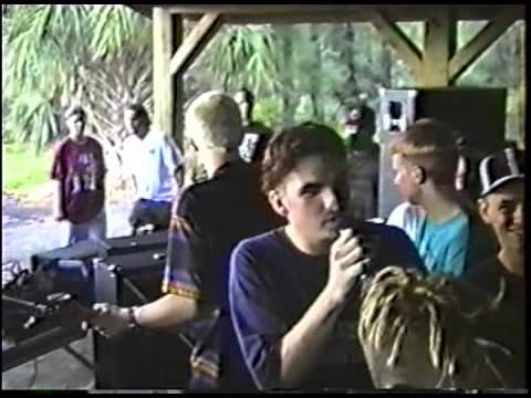 Punk show at the beach in Jupiter, FL on Nov 21, 1993