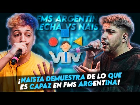 ¡NAISTA DEMUESTRA DE LO QUE ES CAPAZ EN FMS ARGENTINA!